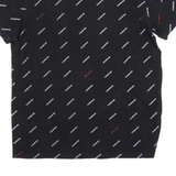 CHAMPION Mens T-Shirt Black Crew Neck M