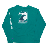 CHAMPION University Of North Carolina Wilmington The Dub Mens T-Shirt Green USA XL