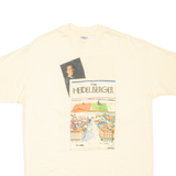 HANES The Heidelberg Germany Womens T-Shirt Yellow XL