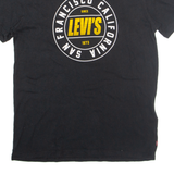 LEVI'S San Francisco Mens T-Shirt Black USA M