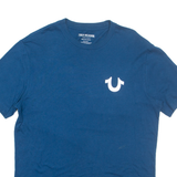 TRUE RELIGION Mens T-Shirt Blue M