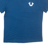 TRUE RELIGION Mens T-Shirt Blue M