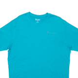CHAMPION Mens T-Shirt Blue L