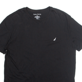 NAUTICA Mens T-Shirt Black 2XL