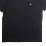 NAUTICA Mens T-Shirt Black 2XL