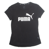 PUMA Womens T-Shirt Black XS