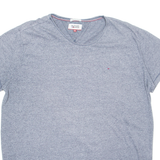 TOMMY HILFIGER Mens T-Shirt Grey 2XL
