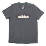 ADIDAS Womens T-Shirt Grey M