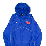 NIKE DeMatha Football Mens Pullover Jacket Blue USA Hooded S