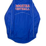 NIKE DeMatha Football Mens Pullover Jacket Blue USA Hooded S