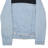 LEVI'S Mens Denim Jacket Blue Colourblock M