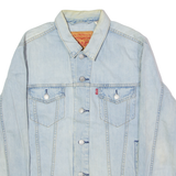 LEVI'S Mens Denim Jacket Blue S