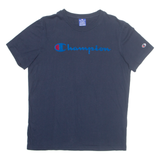 CHAMPION Mens T-Shirt Blue M