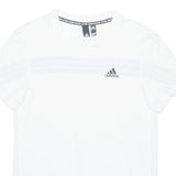 ADIDAS Mens T-Shirt White XXS