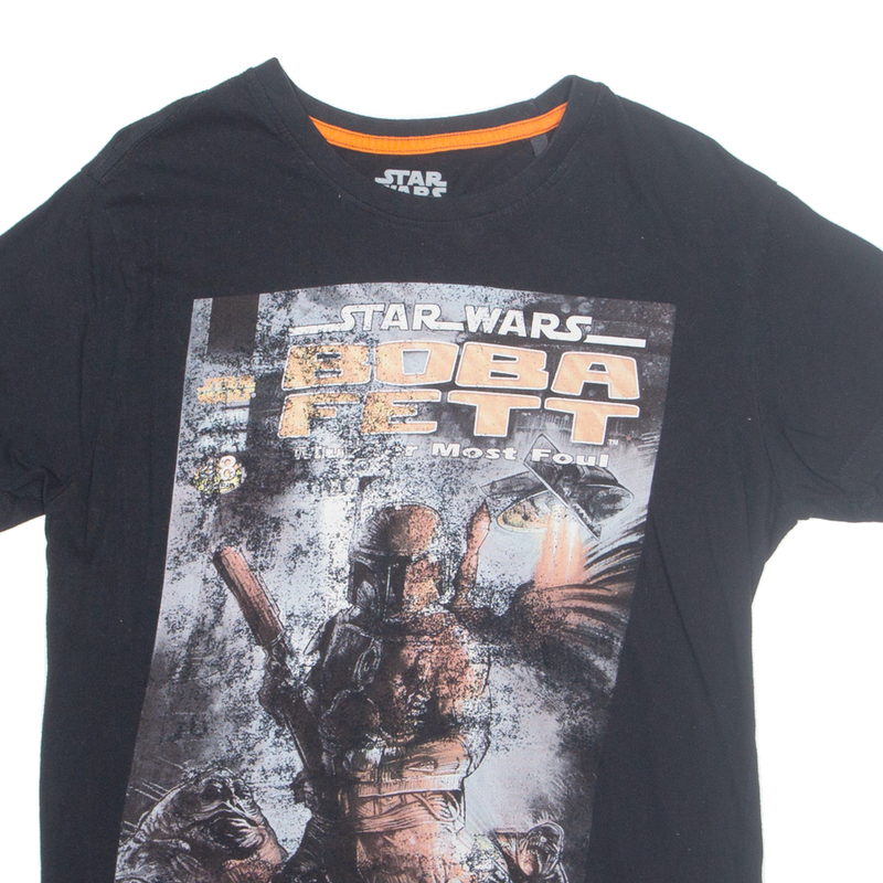 STAR WARS Boba Fett Mens T-Shirt Black M