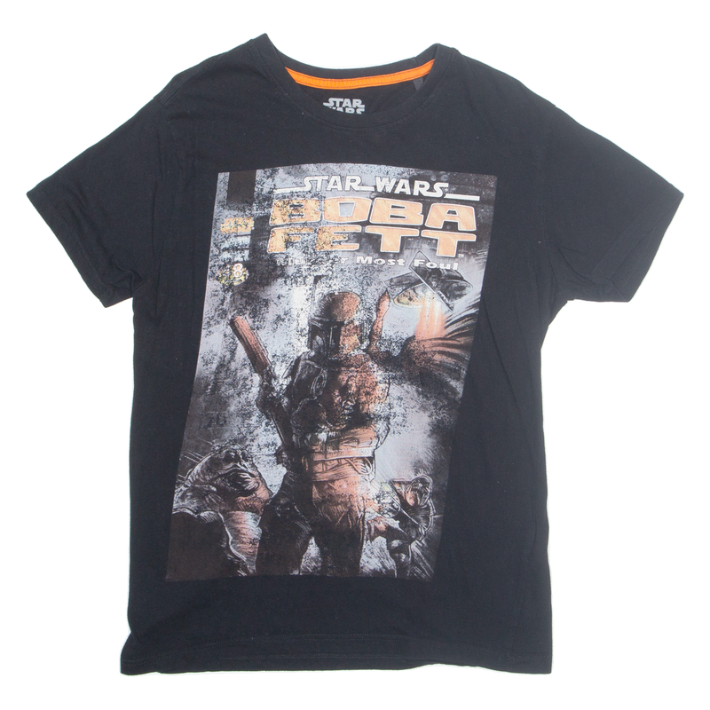 STAR WARS Boba Fett Mens T-Shirt Black M