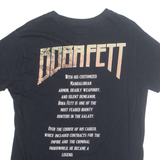 STAR WARS Boba Fett Mens T-Shirt Black M
