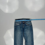 Unbranded Boot Cut Jeans - 25W UK 4 Blue Cotton Blend