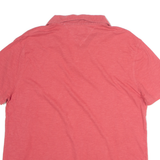 TOMMY HILFIGER Mens Polo Shirt Red L