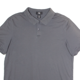 CALVIN KLEIN Mens Polo Shirt Grey L