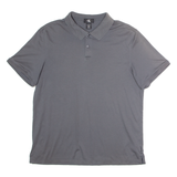 CALVIN KLEIN Mens Polo Shirt Grey L