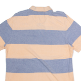 CHAPS Mens Polo Shirt Pink Striped M