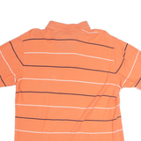 NAUTICA Mens Polo Shirt Pink Striped M