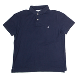 NAUTICA Mens Polo Shirt Blue M