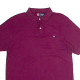 CHAPS Mens Polo Shirt Maroon L