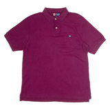 CHAPS Mens Polo Shirt Maroon L