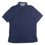 TOMMY HILFIGER Mens Polo Shirt Blue M
