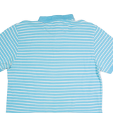 CHAPS Mens Polo Shirt Blue Striped 2XL