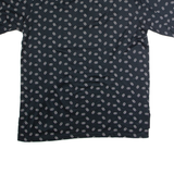 POLO RALPH LAUREN Mens Polo Shirt Black Polka Dot L