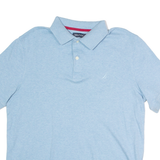 NAUTICA Mens Polo Shirt Blue M