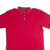 POLO RALPH LAUREN Mens Polo Shirt Red L