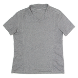 CALVIN KLEIN JEANS Mens Polo Shirt Grey M