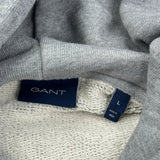 USA Gant Hoodie - Large Gray Cotton