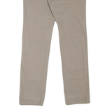 ADIDAS Mens Trousers Grey Slim Straight W33 L34