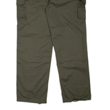 BLUE RIVER Cargo Mens Trousers Green Relaxed Tapered W42 L32