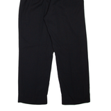 Womens Trousers Black Relaxed Tapered W28 L27