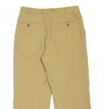 MOBIL ELASTO Womens Trousers Beige Relaxed Straight Wool W30 L24