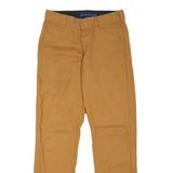 DICKIES Workwear Womens Trousers Beige Slim Tapered W30 L32