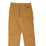 DICKIES Workwear Womens Trousers Beige Slim Tapered W30 L32