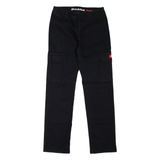 DICKIES Cargo Workwear Womens Trousers Black Slim Straight W29 L30