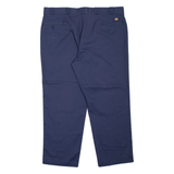 DICKIES 874 Workwear Mens Trousers Blue Regular Straight W42 L30
