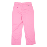 DICKIES Workwear Womens Trousers Pink Regular Straight W30 L26