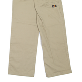 DICKIES Workwear Mens Trousers Beige Loose Straight W31 L30