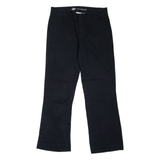 DICKIES Workwear Womens Trousers Black Regular Bootcut W30 L28