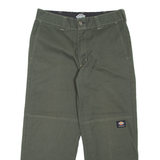 DICKIES Skateboarding Mens Trousers Green Regular Straight W30 L24