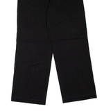 CALVIN KLEIN JEANS Womens Trousers Black Loose Straight W30 L27